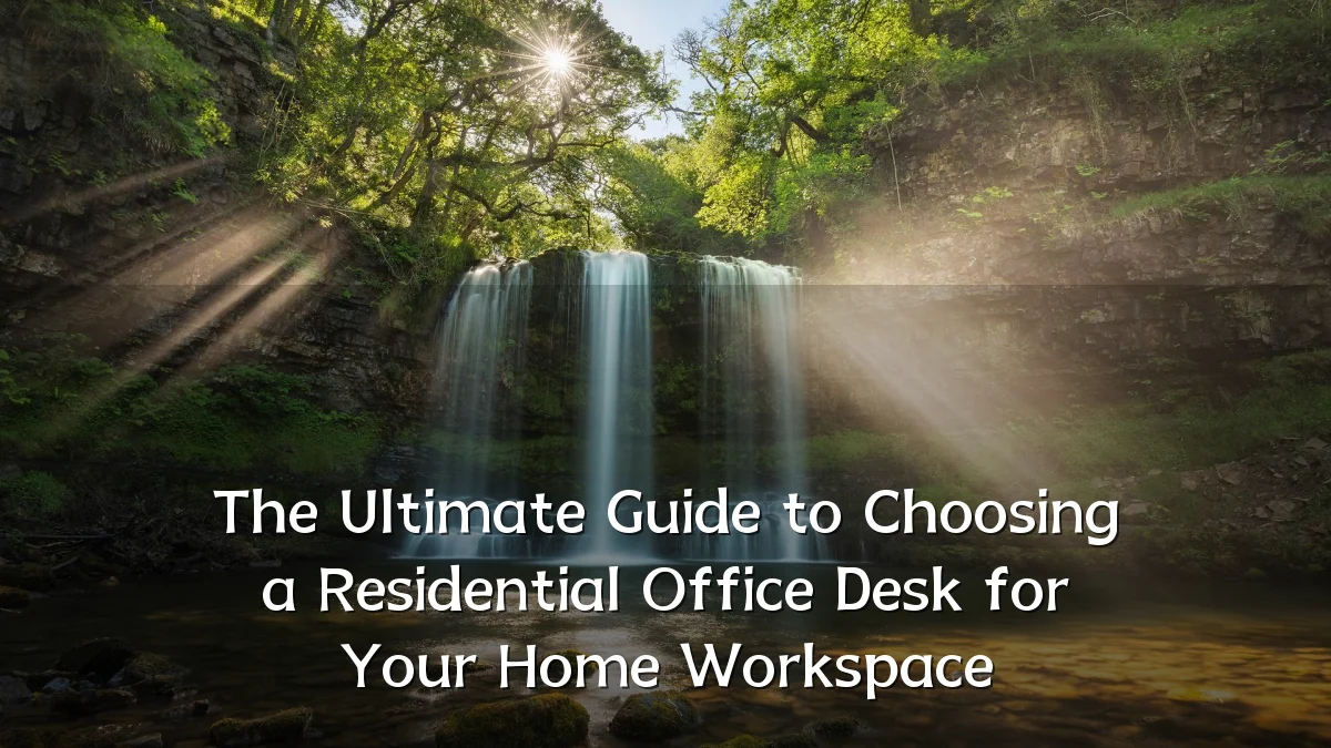 The Ultimate Guide to Choosing a Residential Office Desk for Your Home Workspace