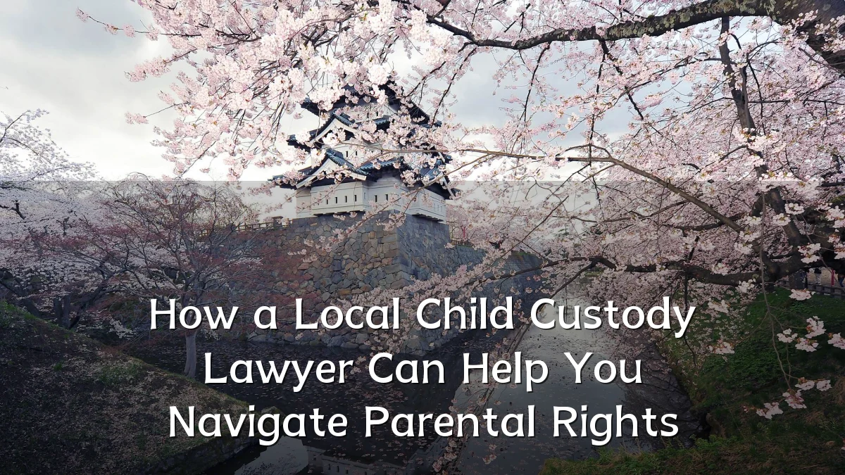 How a Local Child Custody Lawyer Can Help You Navigate Parental Rights