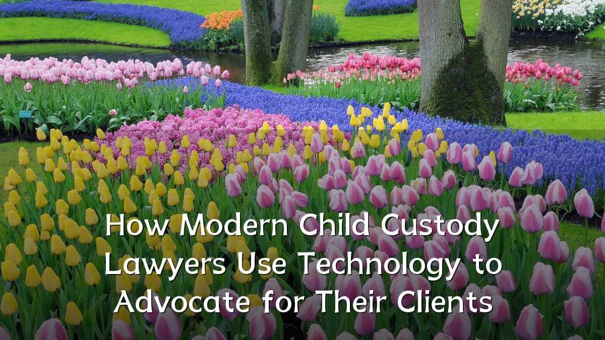 How Modern Child Custody Lawyers Use Technology to Advocate for Their Clients