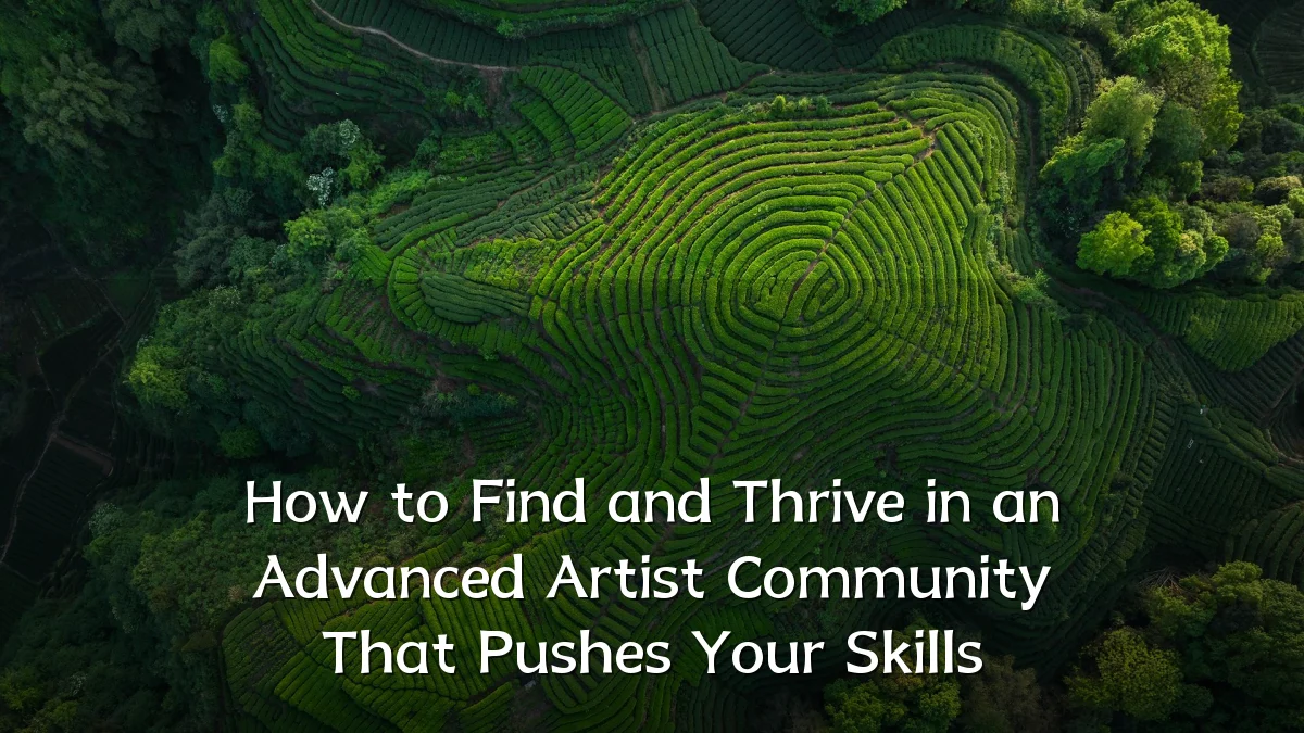 How to Find and Thrive in an Advanced Artist Community That Pushes Your Skills