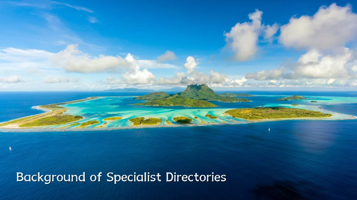 Background of Specialist Directories