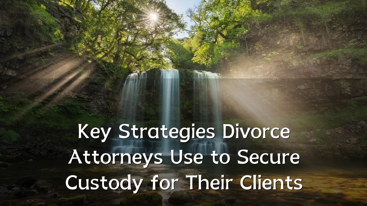 Key Strategies Divorce Attorneys Use to Secure Custody for Their Clients