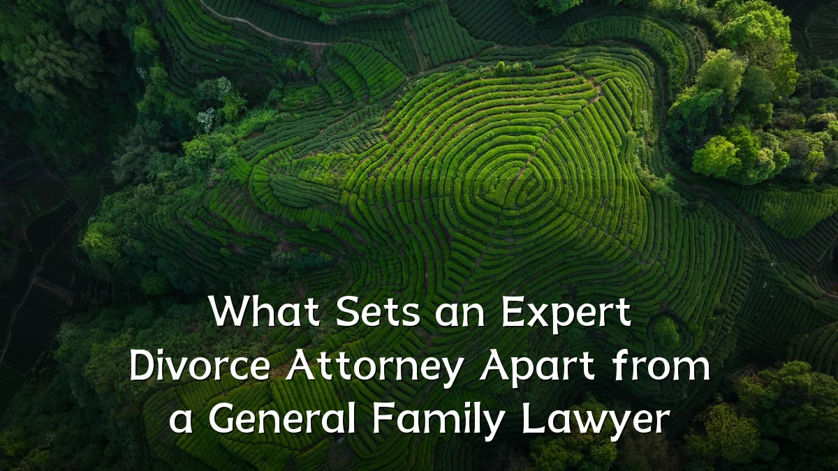 What Sets an Expert Divorce Attorney Apart from a General Family Lawyer