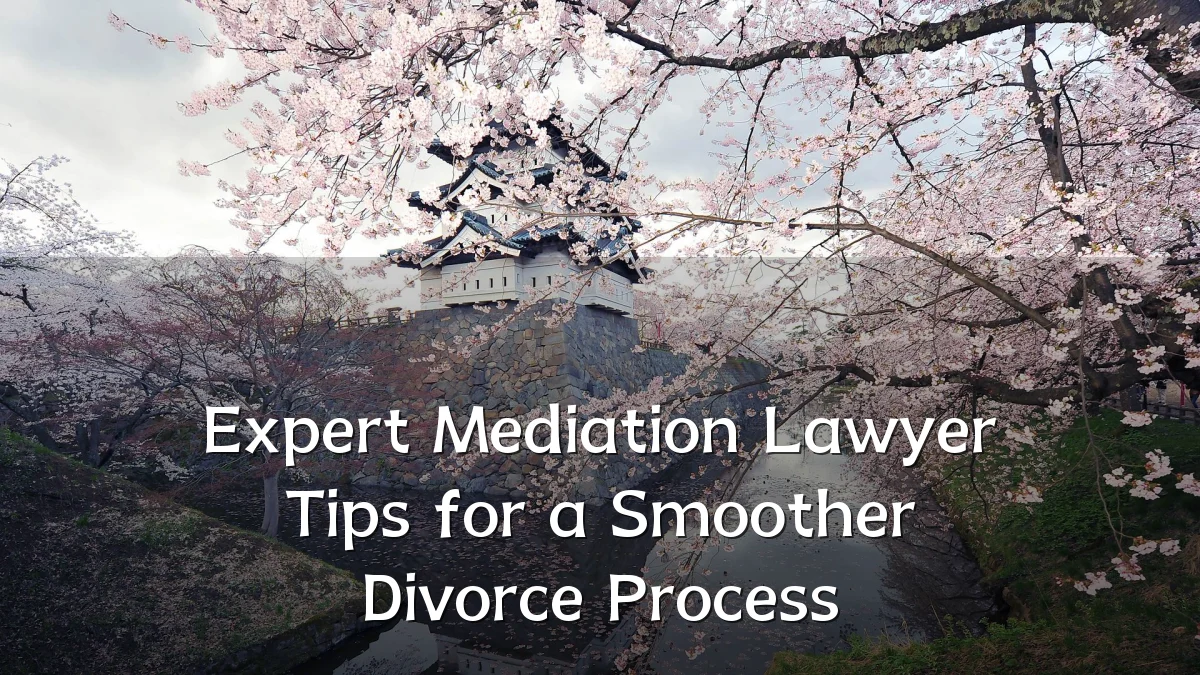 Expert Mediation Lawyer Tips for a Smoother Divorce Process