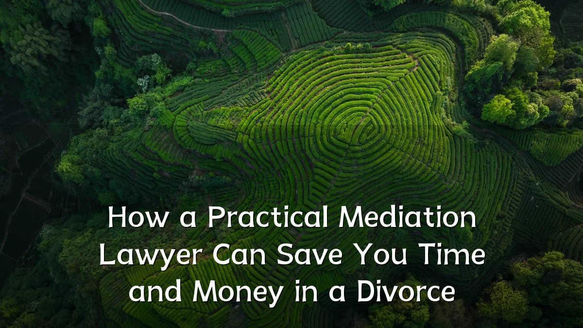 How a Practical Mediation Lawyer Can Save You Time and Money in a Divorce