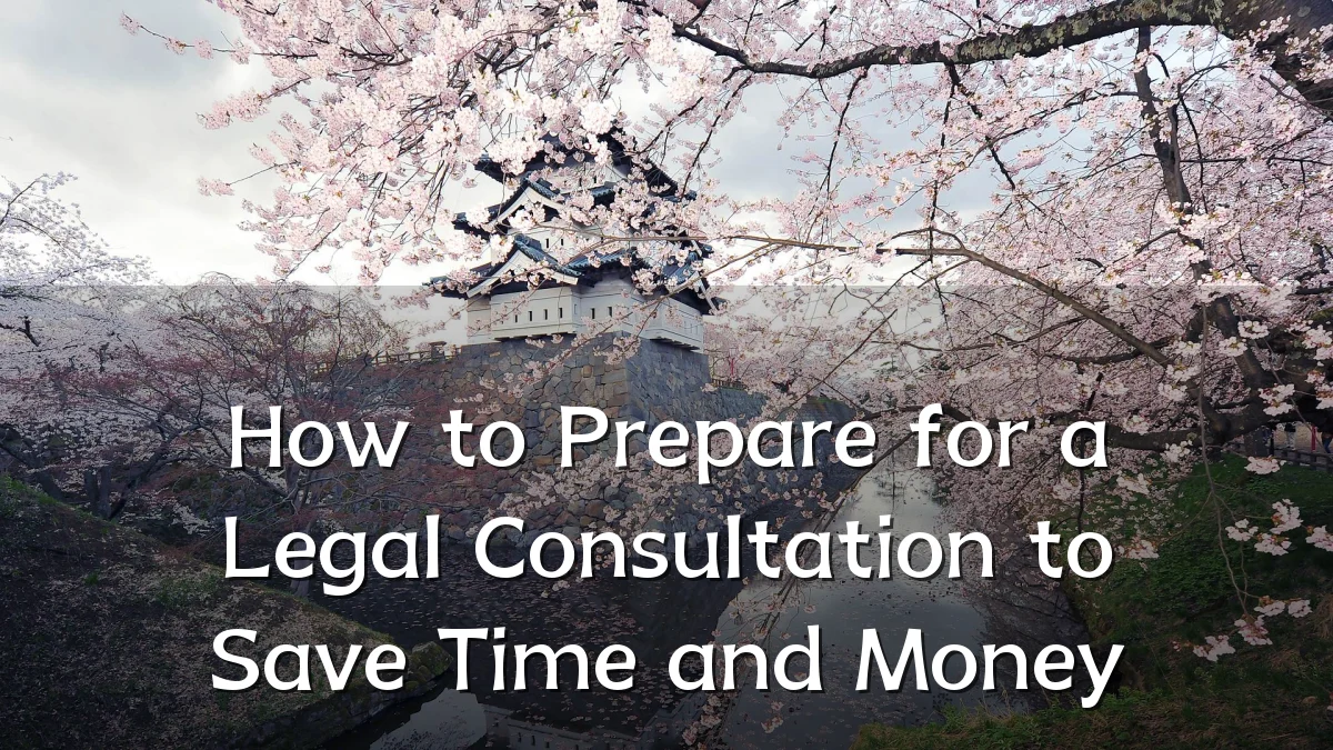 How to Prepare for a Legal Consultation to Save Time and Money