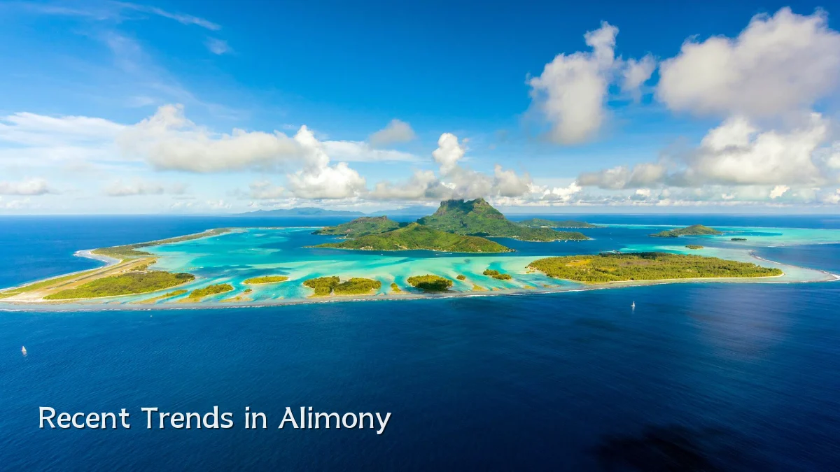Recent Trends in Alimony