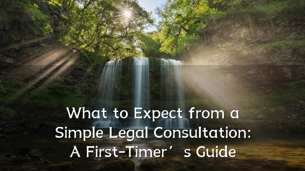 What to Expect from a Simple Legal Consultation: A First-Timer’s Guide